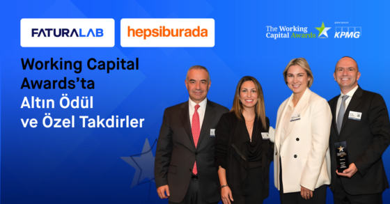 Working Capital Awards Ödülü Hepsiburada ve Faturalab